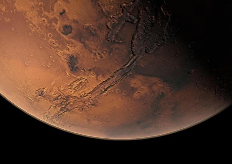 Un immagine di Marte (Fotogramma)