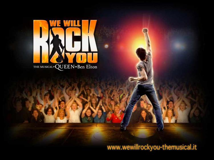 locandina dello spettacolo 'We Will Rock You
