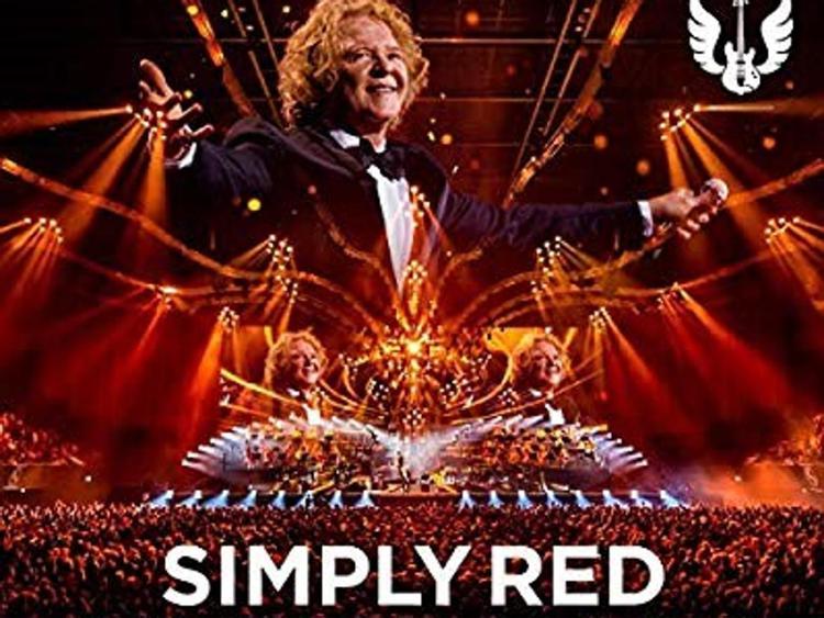 cover del cd e dvd dei live dei Simply Red ad Amsterdam