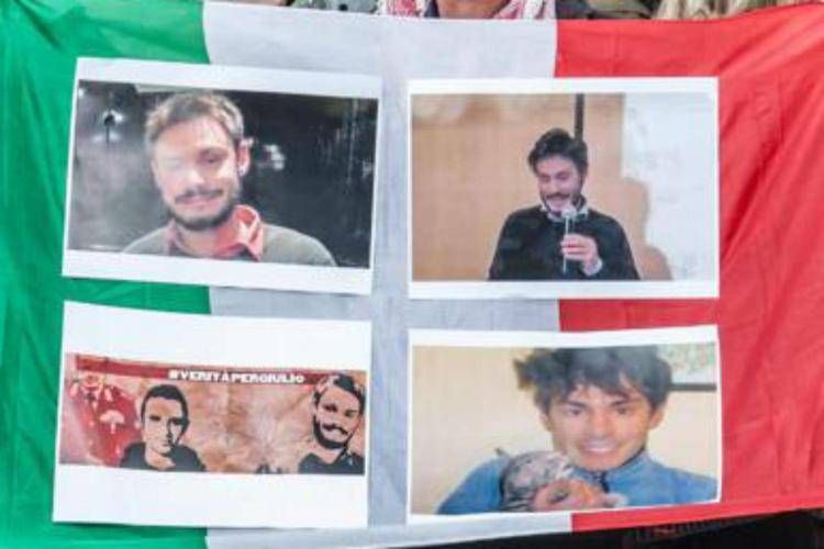 Photos of slain Italian researcher Giulio Regeni