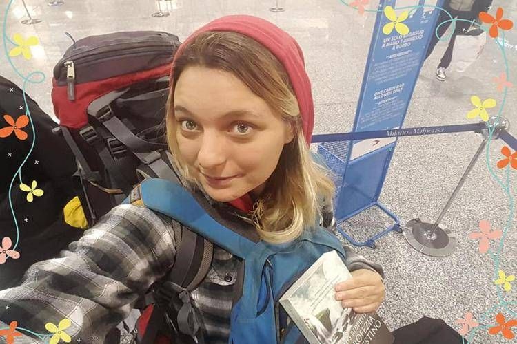 Anna Ruzzenenti  in un selfie pubblicato sul profilo Facebook il 13 dicembre scorso (Facebook /Anna Ruzzenenti)