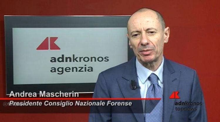 Andrea Mascherin, presidente del Consiglio nazionale forense
