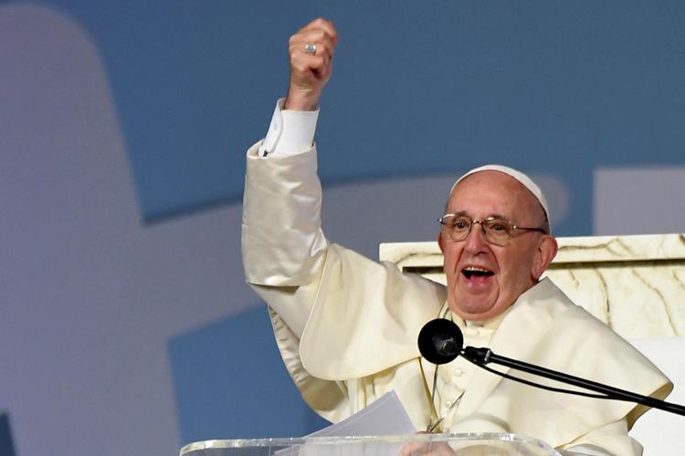 Papa Francesco a Panama (AFP)
