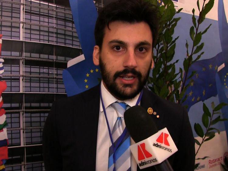 Francesco Simeone, vice rappresentante distrettuale del Distretto Rotaract 2080 (Adnkronos)