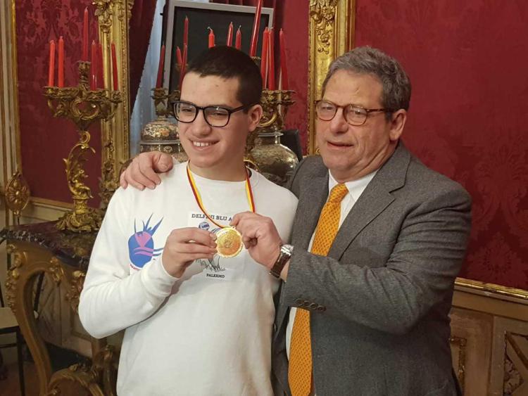 Sicilia: Pallanuoto paraolimpica, Presidente Ars premia 'Delfini blu'