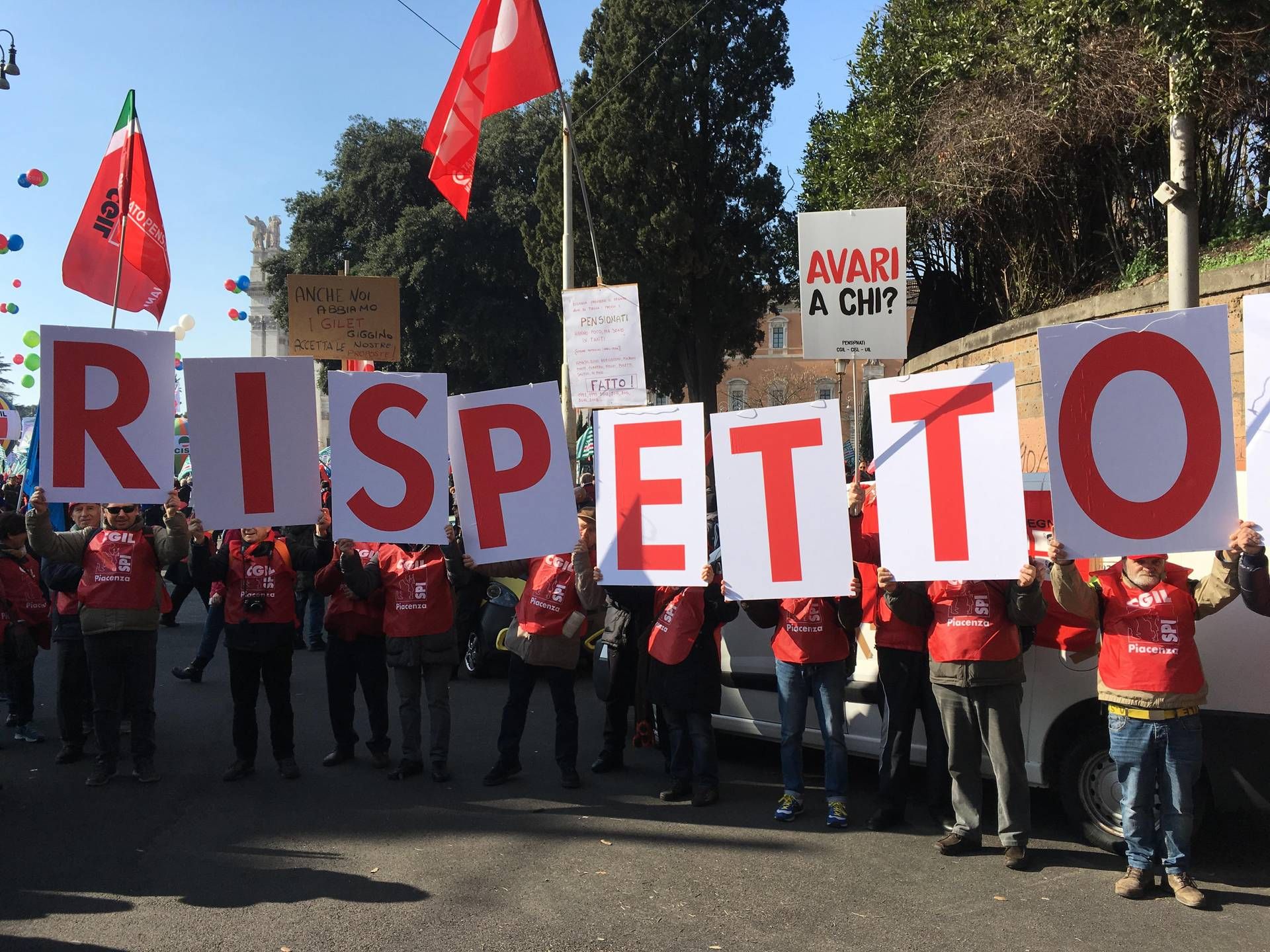 sangiovanni sindacati manifestazione adn2