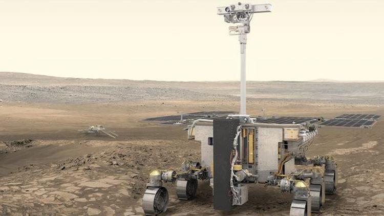 Il rover di ExoMars (Foto ESA) 
