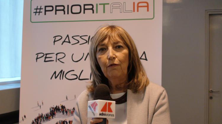 Marcella Mallen, presidente della Fondazione Prioritalia