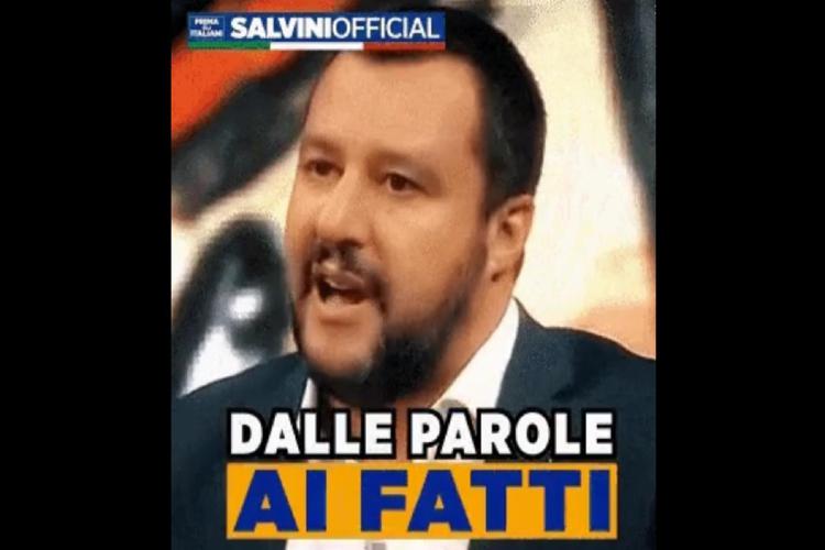 Sceriffo o versione Zen, le gif ufficiali di Salvini