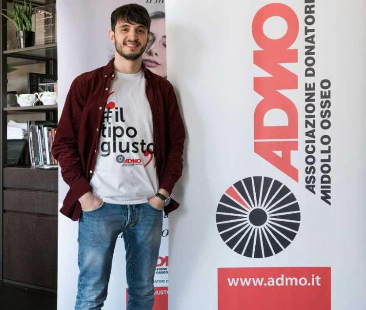 L'attore 28enne  Giacomo Ferrara, alias Spadino della serie tv Suburra, in campo per Admo - ADMO