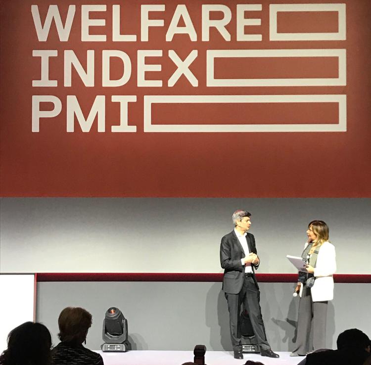 Marco Sesana alla presentazione del Rapporto Welfare Index Pmi 2019