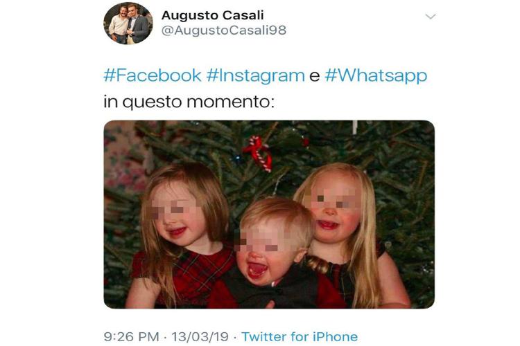 Il tweet di Augusto Casali, social media manager della Lega Toscana