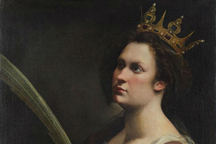 Artemisia Gentileschi, scoperto secondo dipinto nascosto nella Santa Caterina