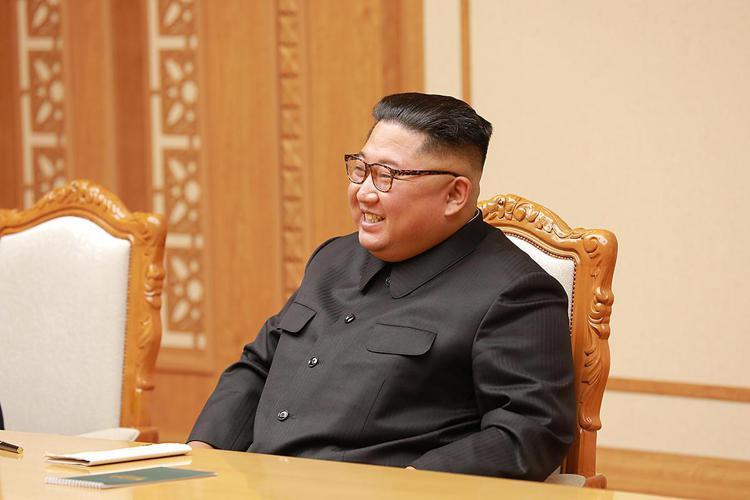 Il leader nordcoreano Kim Jong Un (Fotogramma)