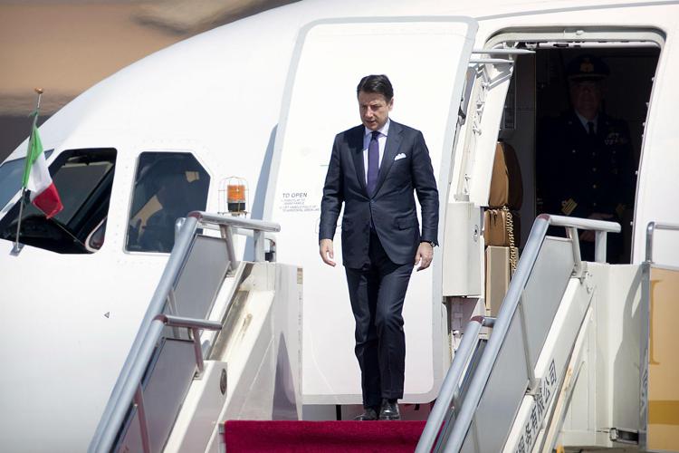 Conte arrives in Beijing for the Belt and Road forum