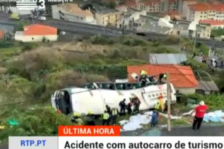 Bus si ribalta, tragedia Portogallo