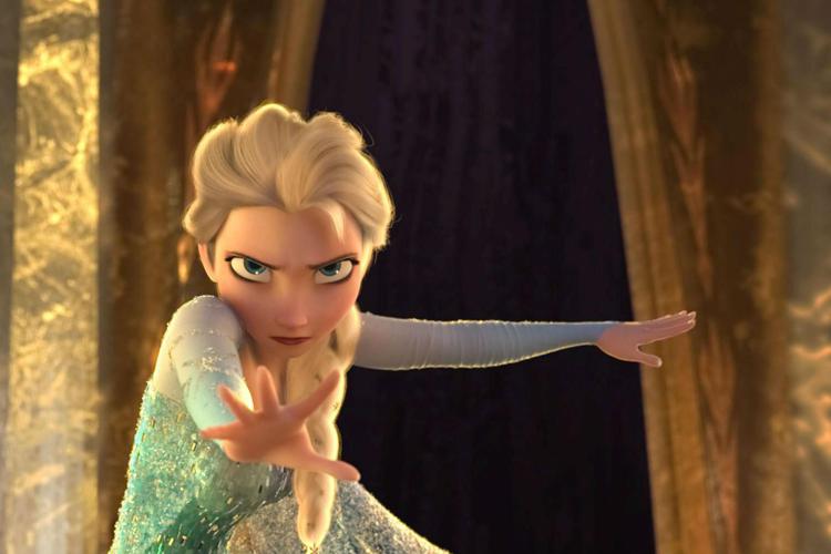 Un frame del film Disney 'Frozen' (Fotogramma/Ipa)