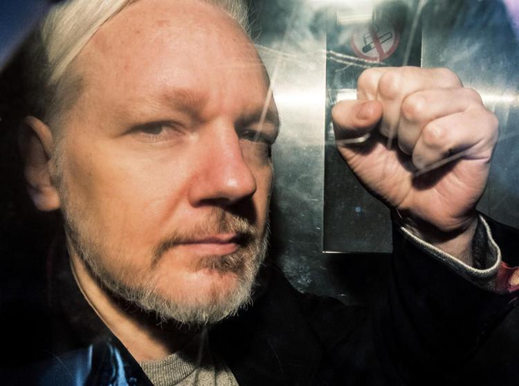 Il fondatore di  WikiLeaks, Julian Assange (Afp).