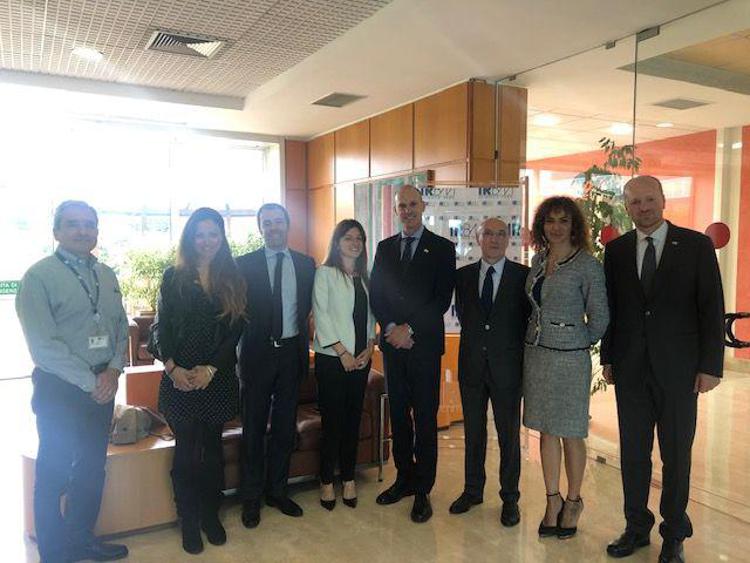 Ricerca: ambasciatore Israele visita laboratori Irbm e Consorzio Cnccs a Pomezia