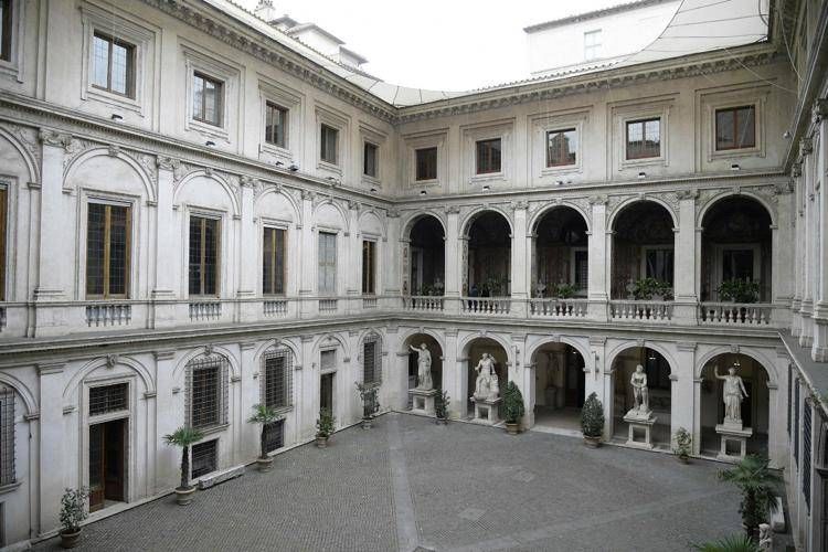 Il cortile di Palazzo Altemps 