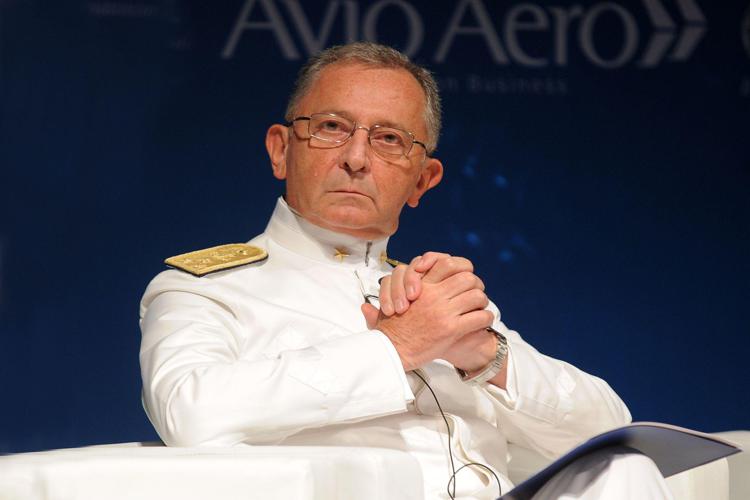 Valter Girardelli, Capo di Stato maggiore della Marina militare (Fotogramma) - FOTOGRAMMA