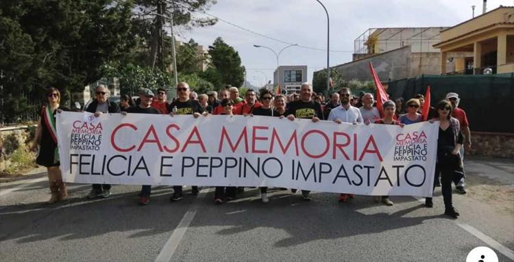 La manifestazione a Cinisi