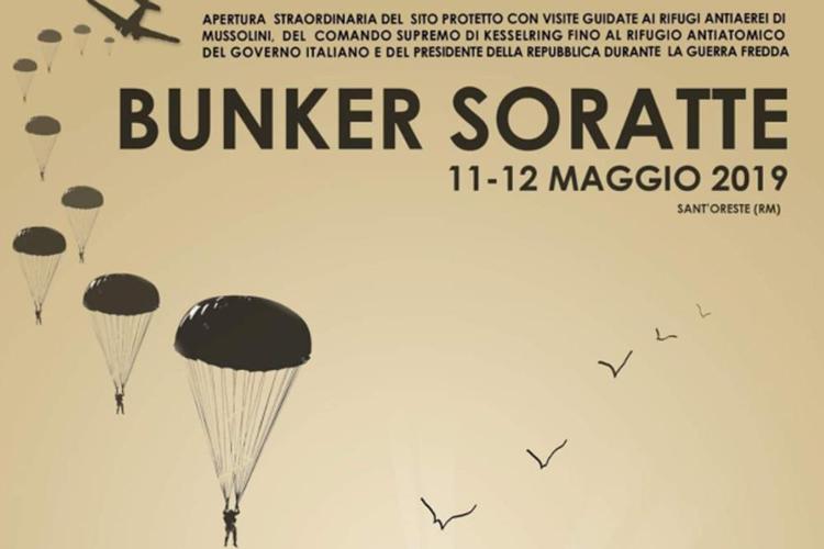 Roma: 'Bombing day', 11-12 maggio aperti alle visite i bunker del monte Soratte