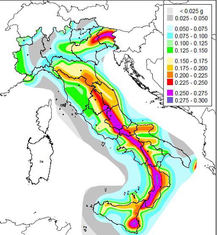 Terremoto: Italia paese sismico, ecco le regioni più a rischio/Scheda