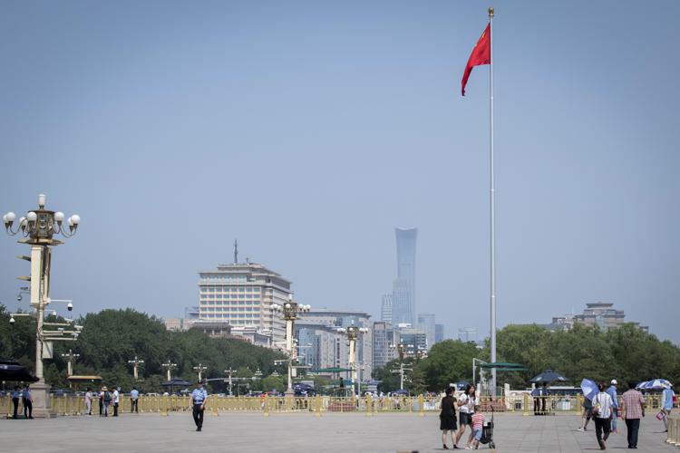 Piazza Tiananmen oggi (Foto Afp) - AFP