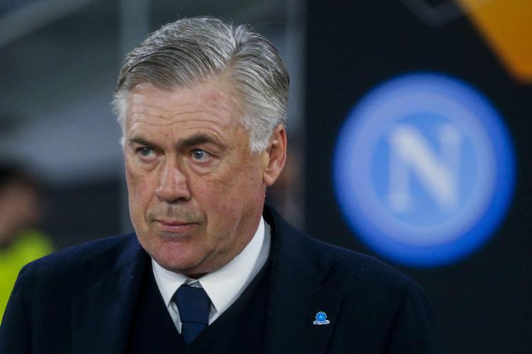 Il tecnico del Napoli, Carlo Ancelotti - Ft