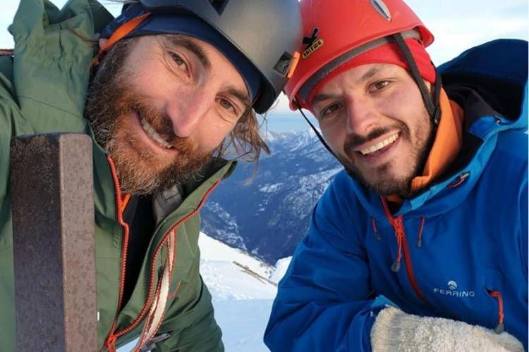 Nella foto Cala Cimenti (a sinistra) con Francesco Cassardo (Foto dal profilo Facebook 'Cala Cimenti Cmenexperience')