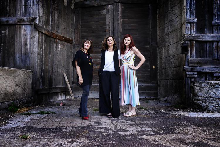 Le registe di 'Luna Nera' (da sinistra, Paola Randi, Francesca Comencini e Susanna Nicchiarelli) 