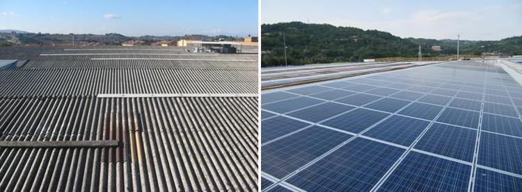 Amianto: via dal tetto con il solare, ora lo possono fare tutti i cittadini