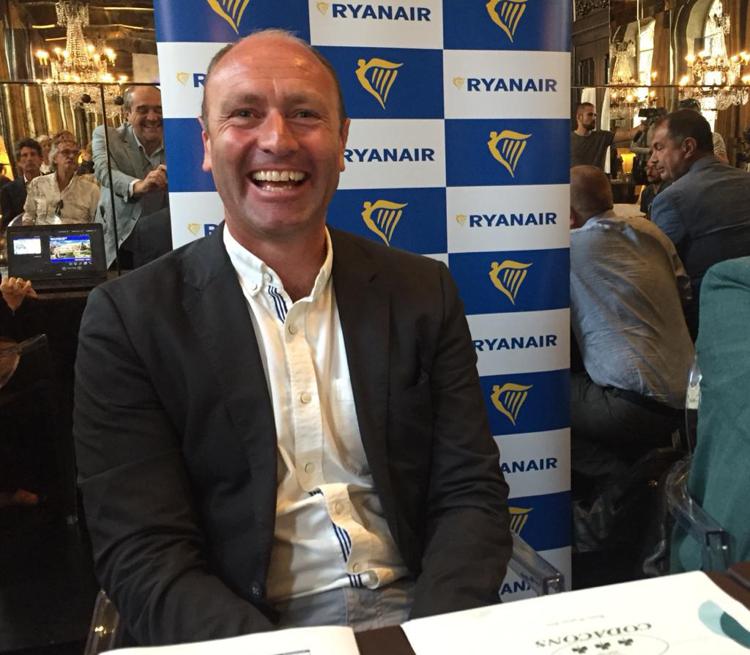 Kenny Jacobs, cmo di Ryanair (foto Adnkronos)