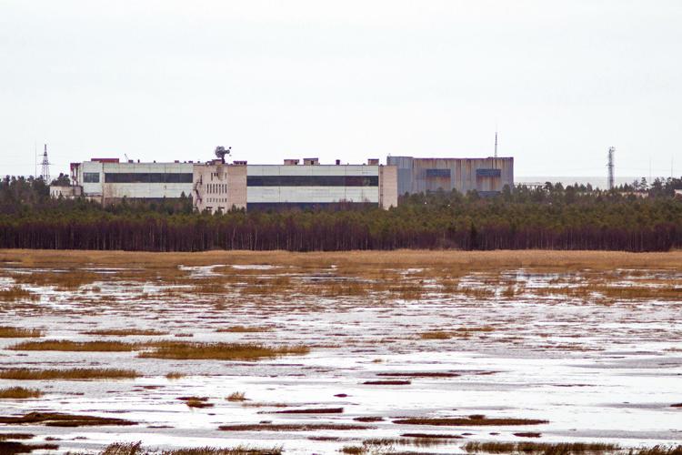 La base militare di Nynoksa (Afp)