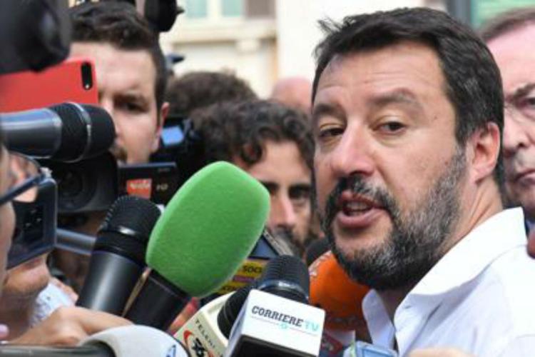 Matteo Salvini (Foto Adnkronos)