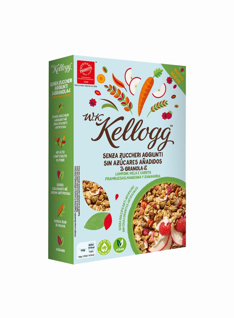 Tutto il potere della natura nei nuovi snack e cereali della gamma W.K. Kellogg