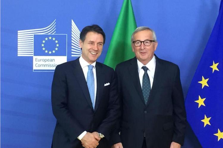 Juncker 'pleased' that Conte is PM again