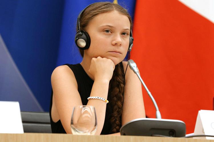 Greta Thunberg (Fotogramma)