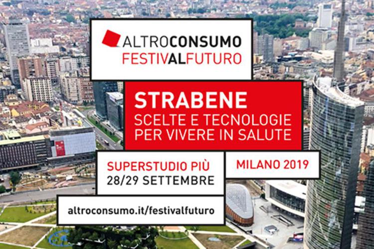 Altroconsumo: al via FestivalFuturo, 'Strabene' a Milano dal 28 al 29
