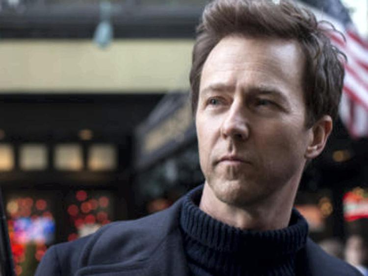 Edward Norton sul set 'Motherlees Brooklyn - I segreti di una città'  - A Warner Bros. Pictures release.Photographed by Glen Wilson© 2019 Warner Bros. Ent. All Rights Reserved