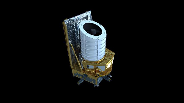 La missione Euclid dell'ESA (Foto Thales Alenia Space) 