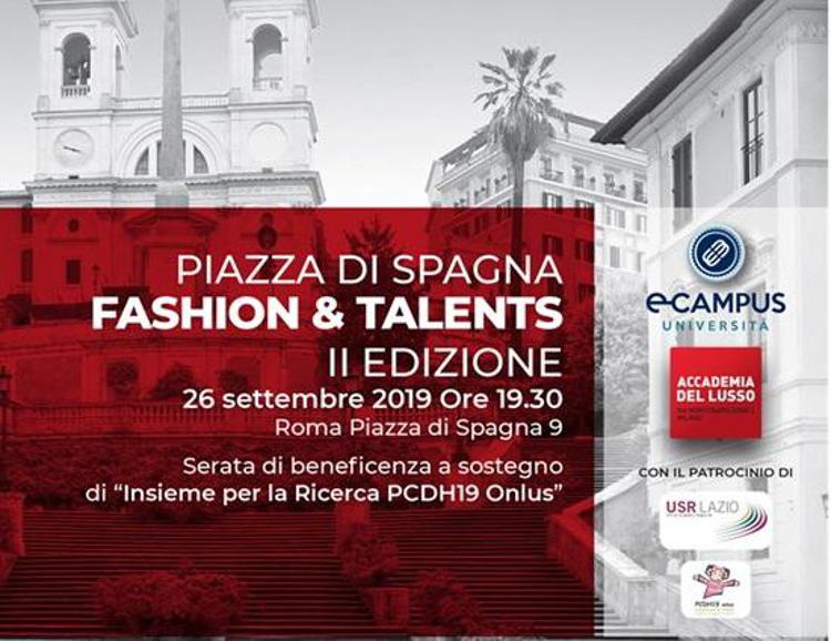 eCampus e Accademia del Lusso portano in Piazza di Spagna 'Fashion &Talents'