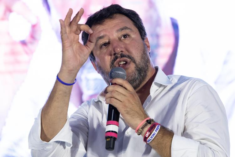 Matteo Salvini (Foto IPA/Fotogramma) - FOTOGRAMMA