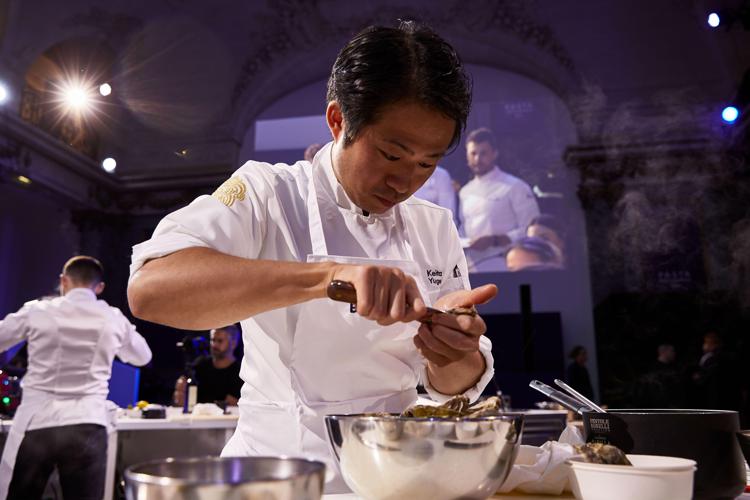 Lo chef Keita Yuge al 'Barilla Pasta World Championship'