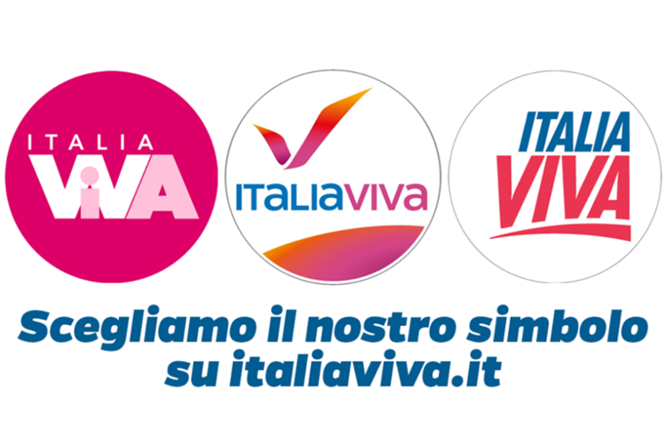 Italia Viva, Renzi lancia 3 loghi: 