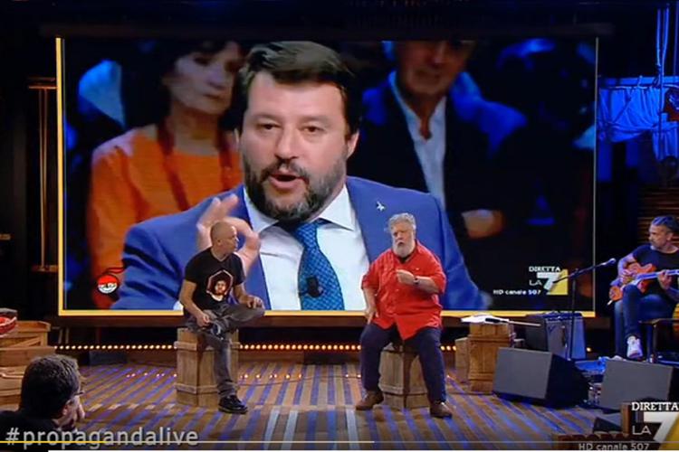 Lello Arena sfida Salvini: 