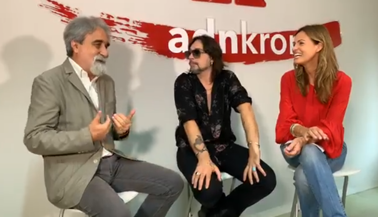 Peppe Vessicchio e Francesco Sarcina ospiti di 'Adnkronos Live' (foto Adnkronos)
