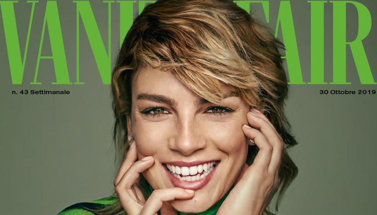 Un particolare della copertina di Vanity Fair, dedicata questa settimana ad Emma Marrone