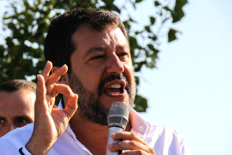 Matteo Salvini (foto Fotogramma)